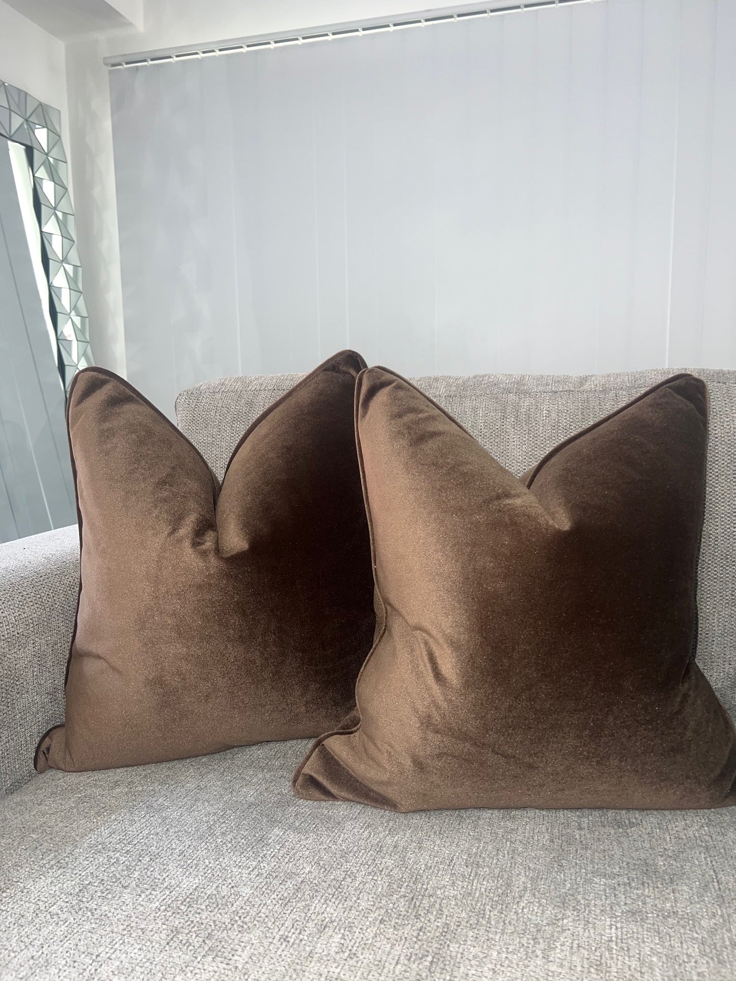 Chocolate Brown Cushion