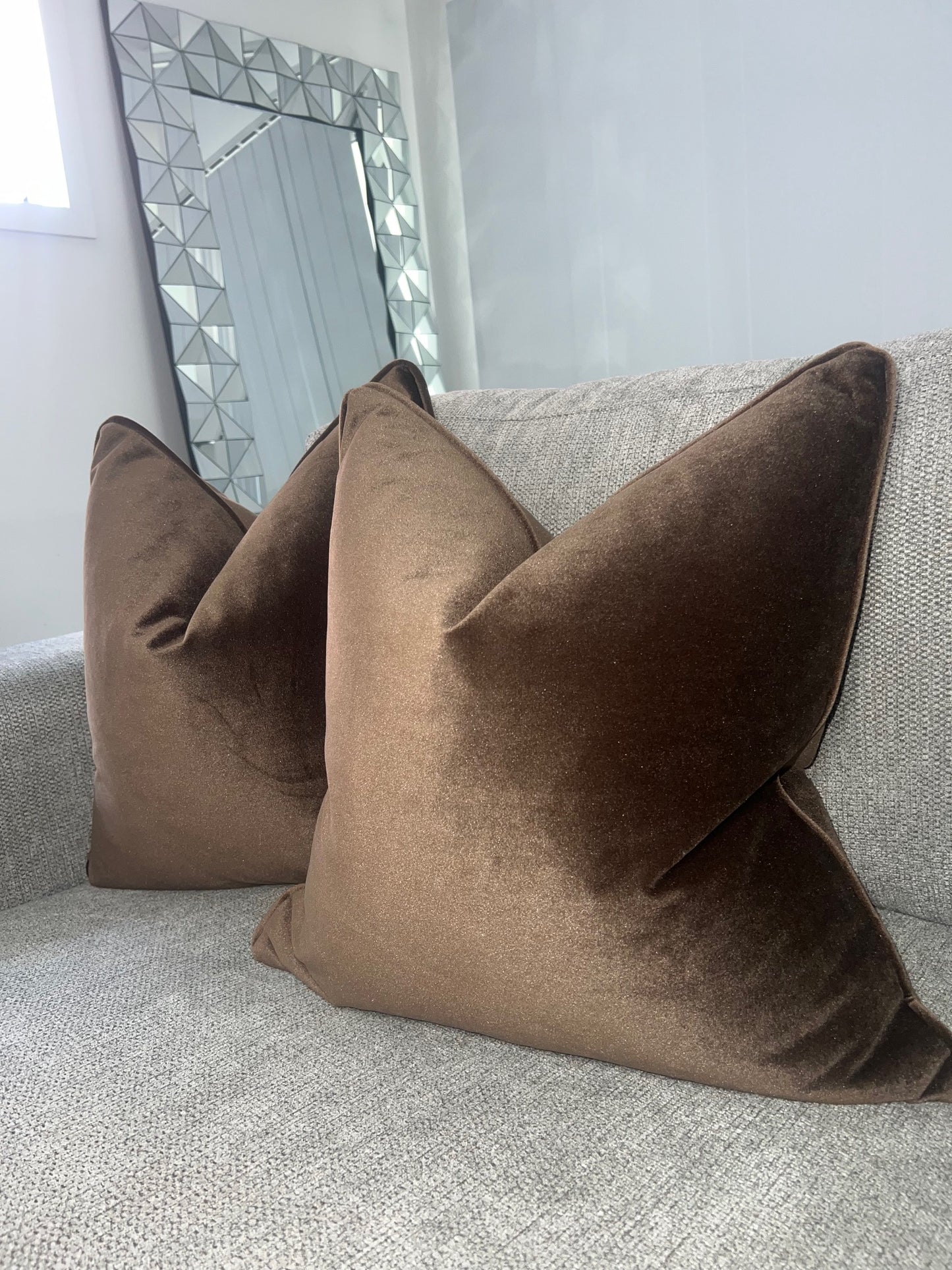Chocolate Brown Cushion