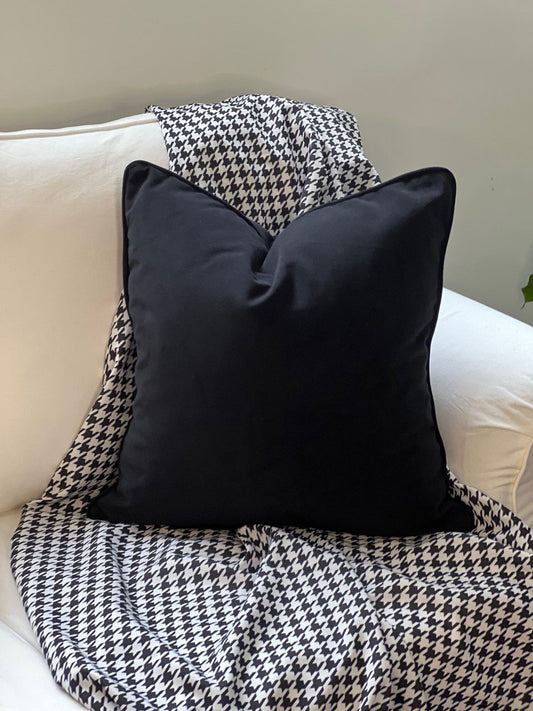 Plush Onyx Cushion